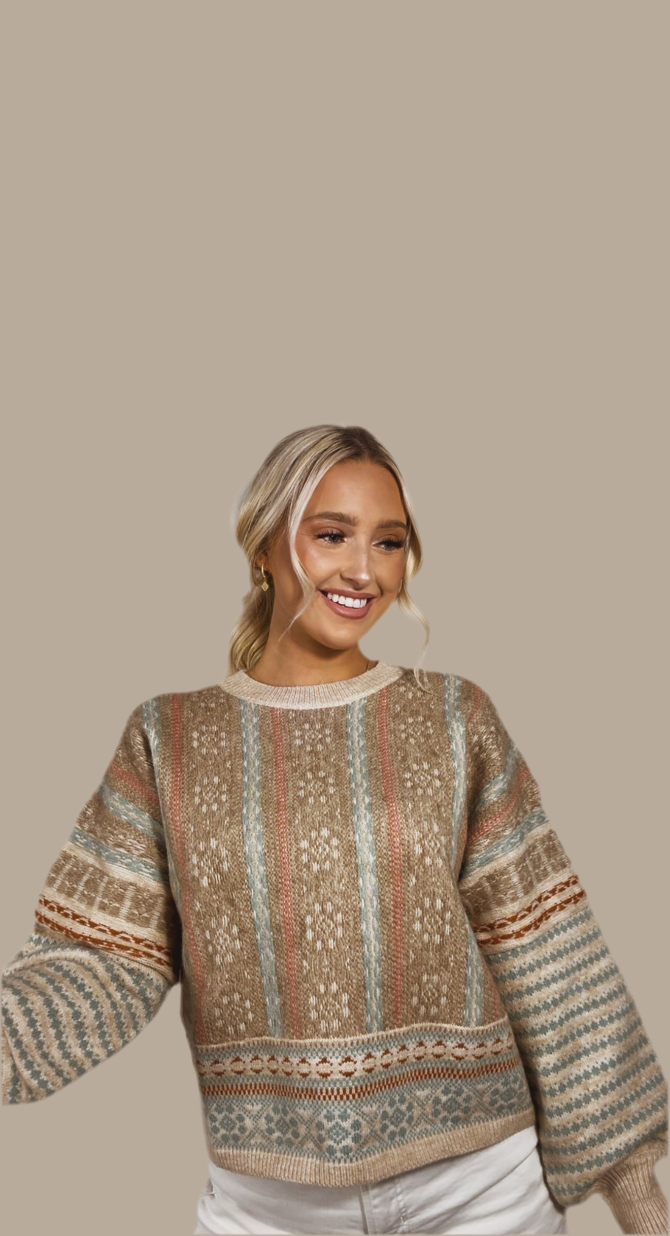 Sage Oasis Sweater