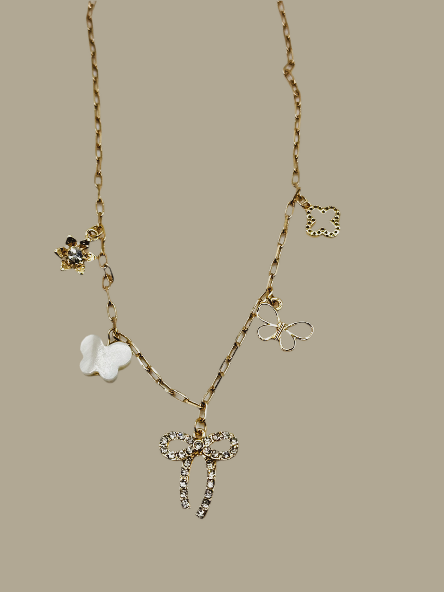 Bowtiful Charm Necklace